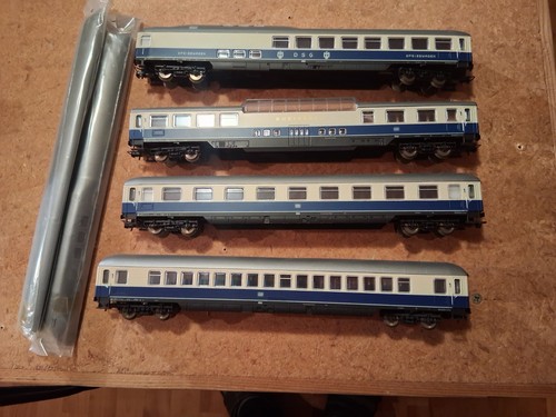 Tee rheingold waggons - tee-rheingold, (h0
