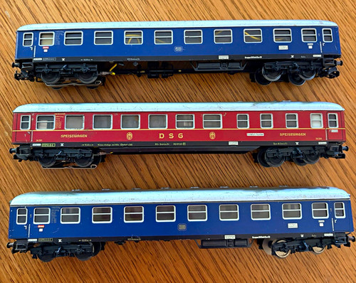 Tlg 2 waggons mit - h0,