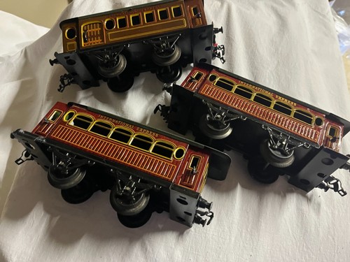 3 sehr alte eisenbahn - ##,