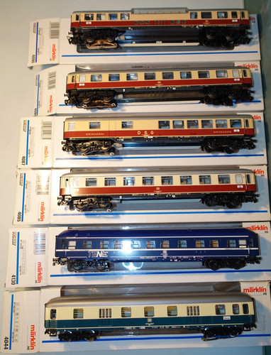 Märklin tee waggons mit - h0,