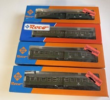 Zugwagen Set, 4x Waggons H0