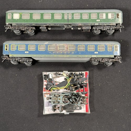 Konvolut 2x personenwagen - h0, konvolut: