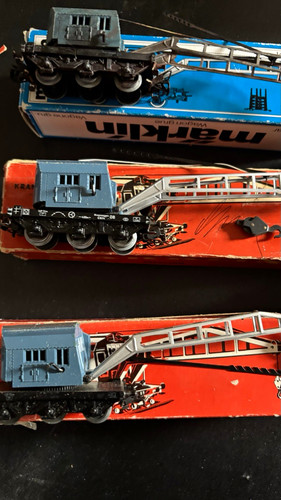 Märklin waggons 2 loks - märklin,