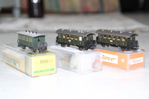 Personenwaggons spur n - 3,