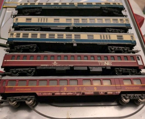 Lima eisenbahn waggons - h0, 5