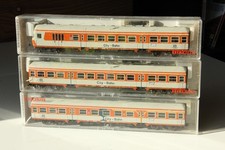 3x Fleischmann DB CityBahn