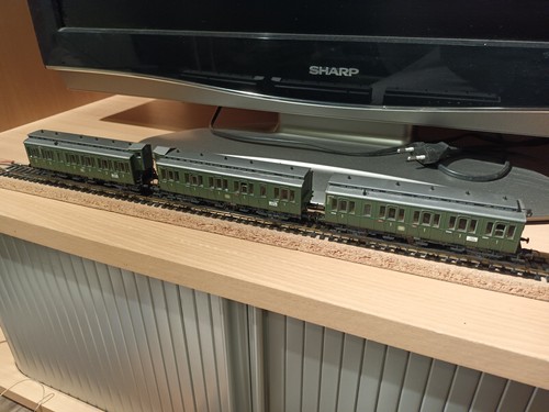 Dreier set waggons - waggons, 3