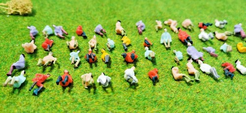 100x figuren sitzende - 100x,
